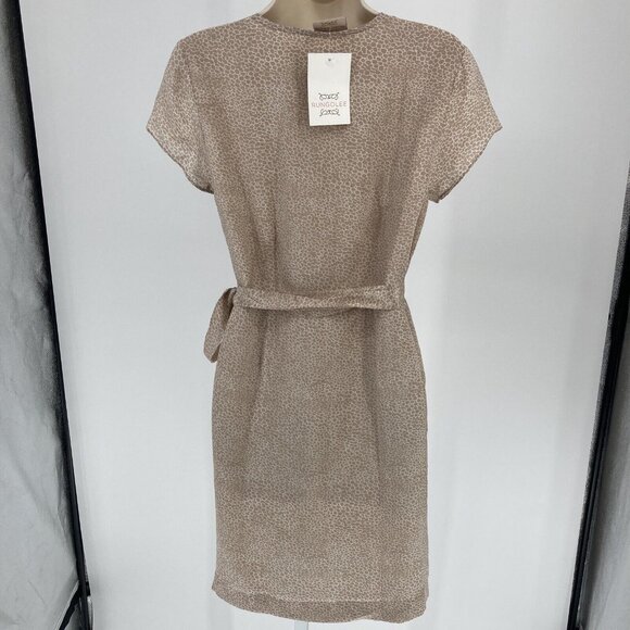 Rungolee Womens NWT Silk Wrap Dress Sz XXS Dainty Event Glam Party Animal Print - Picture 2 of 15